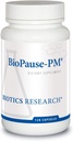 Biotics Research BioPause PM Night Menopausal Support Hormonal Balance, Black Cohosh, Lemon Balm, Passionflower, מקדם הירגעות וקלם, Regulates Circadian Rhythms, Sleeply 120Caps