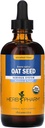 Herb Pharm מוסמך אורגני אלכוהול חינם Oat Seed Glycerite עבור מערכת העצבים - 4 Ounce