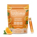 Ultima Replenisher Daily Electrolyte אבקת משקאות Mix -Sugar חינם - כתום, 20 Stickpacks - hydrotion Packets עם 6 Key Electrolytes ו- Trace מינרלים - Keto Friendly, טבעוני, non-GMO