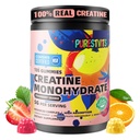 NSF מוסמך Creatine Gummy 5g - Creatine Monohydrate חניכיים - תמיכה טרום עבודה אנרגיה ושרירים עבור גברים ונשים | Strawberry אורנג אלקטרוליטה חניכיים (135 הרוזן)