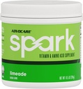 AdvoCare Spark - משקאות אנרגיה לערבב - ויטמין & Amino Acid תוסף - תומך אנרגיה & Focus - Portable Immune Support - Sugar-Free - Limeade (10