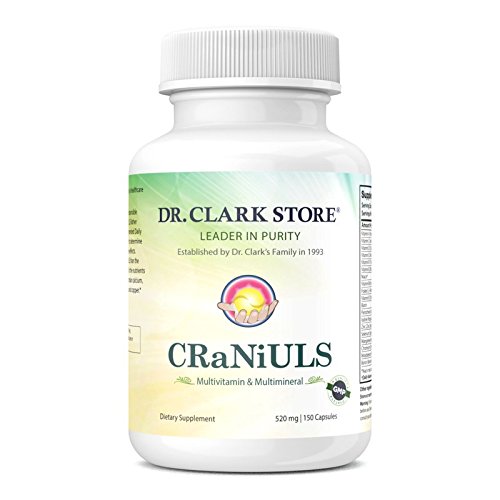 Dr Clark Store CRaNiULS (Multi ויטמין & מינרלים), 520 מ"ג 150 קפסולות גלטין