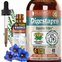 Rejuvica Health DigestaPro - Advanced Digest Bitters תוסף - משלוח נוזלי עבור Better Absorption - Gentian, Artichoke, Burdock, Chanca Piedra, ג'ינג'ר ועוד!