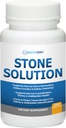 קפסולות פתרון סטון - Natural Dissolver, Kidney Stone Support & Kidney ניקויser, 60 משרתות + Biofi, Kidney ניקויse Detox & תיקון - תמיכה קידנית מנוחה וקידני, תוספת 2.5LBS