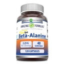 פורמולות מדהימות אלן Betaine תוסף | 2250 Mg Per Serve | 120 קפסולות | Non-GMO | Gluten-Free | Made in USA