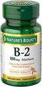 ויטמין B-2 100 מ"ג של הטבע, 100 טבליות (Pack of 12)