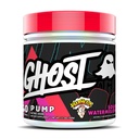 Ghost Pump Nitric Oxide אבקת, Warheads Sour Watermelon - 40 משרתים - סוכר & Stim-Free Pre-Workout תוספים - L-Citrulline, Arginine Nitrate & L-Glutathione - Soy & Gluten-Free, טבעוני ללא תשלום, טבעוני ללא תשלום,