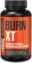מפעל ג'ק Burn-XT סקר קלינית שומן Burner & Weight Loss תוסף - Appetite Suppressant & Energy Booster - עם Acetyl L-Carnitine, ייצור תה ירוק ועוד - 120 גלולות דיאטה טבעית