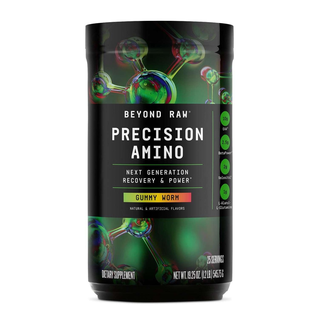 BeYOND RAW Precision Amino | Recovery & Power Amino Acid Formula
