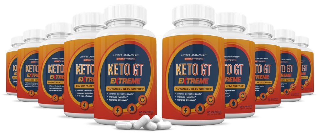 (10 Pack) Keto GT Extreme Keto Pills 1675MG New & משופר פורמולה מכיל Apple Cider Vinegar אקסטרה אבקת שמן זית בתולה