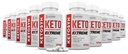 (10 Pack) Ketosyn Keto ACV Extreme Pills 1675 MG Keto תומך בלנדרה קפסולה אלטרנטיבית ל-Kto ACV מסטיקנים פורמולה עם Apple Cider Vinegar אקסטרה אבקת שמן זית ירוק 600 קפסולות
