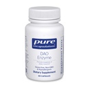 Pure Encapsulations DAO Enzyme - Histamine Breakdown Digest תמיכה תוסף * - Ease Digestive Discomfort & Skin Sרגישות * בריאות תוספת חינם Allergen - 60 קפסולות