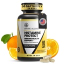 Premium Histamine בלוק תוסף - Advanced Diamine Oxidase DAO Enzyme for Food-Derived Histamine intolerance - Made in USA 60 קפסולות