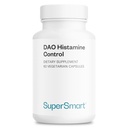 SuperSmart DAO Histamine Control (High Potency) - Micro-Encapsulated Pea Sprouts DAO Enzyme - משופרת עם Quercetin & ויטמין C - Diamine Oxidase תוסף