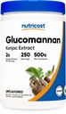 אבקת Glucomannan 500 גרמים
