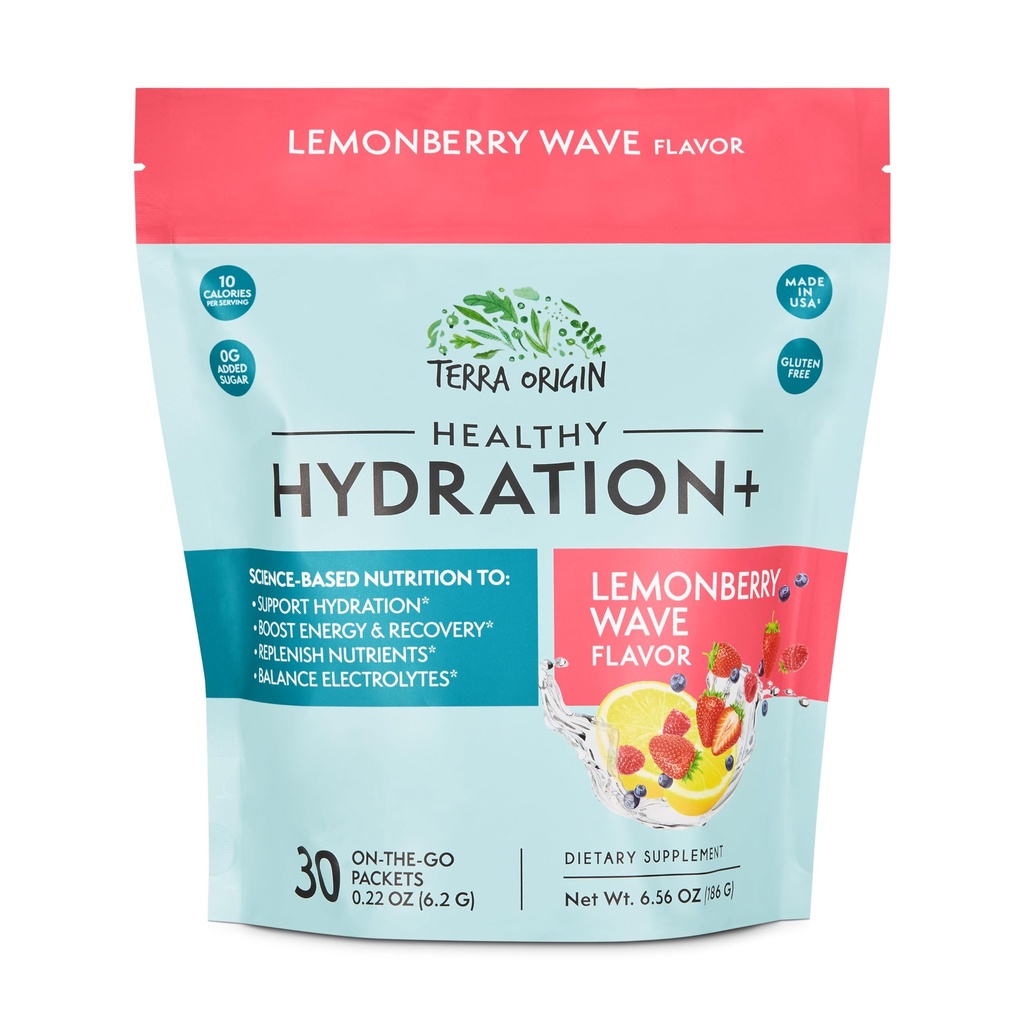 TERRA ORIGIN בריאות hydrtion + Weekend Recovery