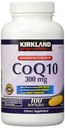 קירקלנד חותם COQ10 100 Softgels, 300 מ"ג, 6.4 אוונס