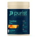 PURIST Creapure Creatine Plus Monohydrate | תוספי אבקת Workout נשים | גברים כוח שרירים אנרגיה התאוששות | תזונה נקייה | NSF מוסמך | מכיל סוכר חינם Stevia (Peach מנגו)