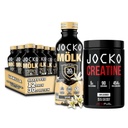 Jocko Mölk Grass Fishs - מוכן לשתות (Pack of 12) Vanilla + Jocko Creatine