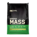 Optimum Nutrition Serious Mass, Weight Gainer חלבון אבקת, Mass Gainer, ויטמין C ו- Zinc for Immune Support, Creatine, בננה, 12 פאונד (Packaging May Vary)