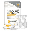 Absorbine Silver Honey Rapid Ear Care Vet כוח ריכוז Doses, 5 טיפות אוזניים במשך 10 ימים על 1 אוזניים עבור כלבים וחתולים, כיתה רפואית Manuka דבש ו MicroSilver BG