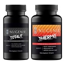 Nugenix Thermo Fat Burner ו- Total-T טסטוסטרון תוסף לגברים