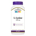 21st Century Healthcare L-Lysine 1000 מ"ג, 90 Count Tablets