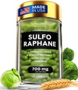 תוסף Sulforaphane Organic Broccoli Sprouts | Stabilized Sulforaphane from Broccoli Florets & Seeds