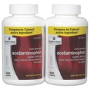 מארק Acetaminophen, 1200 Caplets, Pain Reliever, 500 מ"ג