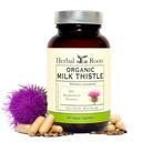 Herbal Roots Milk Thistle קפסולות | תוספת של 80% Silymarin Herbal תוסף