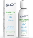 Reboot Silverten Forte - Antimicrobial Silver Wound Care Gel - 3.4oz - מהיר עזרה ראשונה עבור Burns, גירוד & Scars - Cooling, Soothing & Revitalizing - בטוח לילדים ולחיות