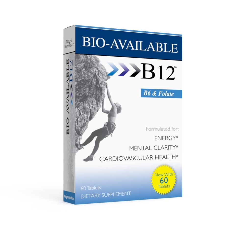 Wellgenix Bio available Daily Multivitamins (60 ct) - Focus Support Formula עם ויטמינים Methyl B12, B6, Folate & Biotin - תוספי אנרגיה ודיאטה עבור Immune & Total Health