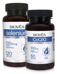 הבא BIA Coenzyme Q10 & Selenium Value Pack