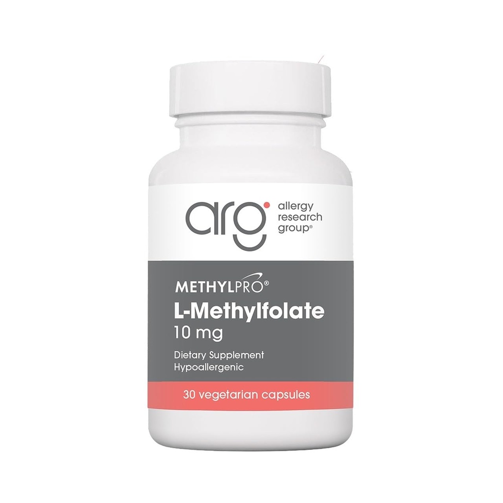 MethylPro L-Methylfolate 10 mg Active Folate, 30 Capsules