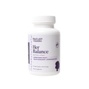 Black Girl הויטמינים - Her Balance Vaginal Probiotics - Daily Microbiome Support for Women - 10 מיליארד CFU Lactobacillus Crispatus & Gasseri + Herbal - טבעוני, Gluten-Free, Halal (30 ימים אספקה)