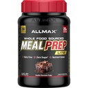 AllMAX Nutrition MealPrep Lite Whole-Food אבקת חלבון, ללא חלב, Keto-Friendly, 23g חלבונים, 30 משרתים (Double Chocolate Fudge)