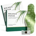 Balance Patch, יפני Herbal Patch Stomach, צמחי מבוסס צמחים, מקדם עיצוב לא-Irritating לא-Irritating עיצוב נוח אדמדסיבי, Easy Topical Use (2 Boxes-10 Patches)