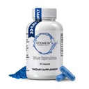 Pure Blue Spirulina קפסולות | Natural Superfood | Prebiotic Phycocyanin תוסף