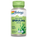 SOLAרי Spirulina 410 מ"ג | Algae Superfood תומך אנרגיה, Vitality & Total Health | 100ct, 100  משרת.