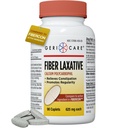 GeriCare סיבים Laxative - 625mg Calcium Polycarbophil סיבים עבור נשים וגברים - Gentle יעיל OTC הקלה עבור Constipation ואת טחורים - insoluble סיבים קפסולות (90 Count)