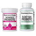 CHOICE Women's Probiotic 30ct + Bloat & Gas Probiotic 30ct - Advanced Digest Health Bundle לנשים