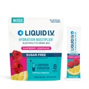 נוזל I.V. hydrotion Multiplier Sugar-Free - Raspberryade | אבקת אלקטרוליטית שתו לערבב | 1 Pack (14 משרתים)
