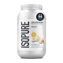 Isopure Zero Carb 100% Pure Whey Isolate אבקת חלבון, Lactose חינם, Gluten חינם, עם ויטמינים, קרם בננה, 25g חלבון Per משרת, 3 Lbs, 44 משרתים (Packaging May Vary)