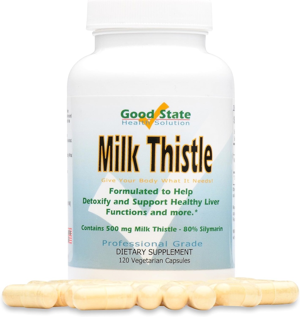 Good State - Milk Thistle Extract - (500 מ"ג) (80% silymarin)