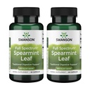 Swanson Spearmint Leaf (Mentha Spicata)-Full Spectrum Herbal תוסף תמיכה בבריאות העיכול ו-Mid Stomach בעיות - (60 קפסולות, 400 מ"ג כל) (2 Pack)