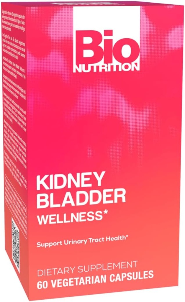 Bio Nutrition Kidney Bladder Wellness, 60 קפסולות צמחוניות
