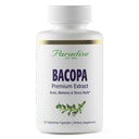 Paradise Herbs Bacopa Extract, טבעוני, non-GMO, Gluten Free, 60 קפסולות