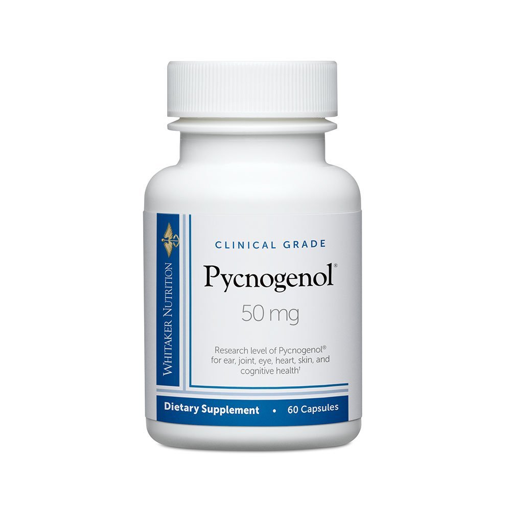 Dr. Whitaker's Clinical Class Pycnogenol 50 מ"ג, 60 קפסולות (60 יום אספקה)