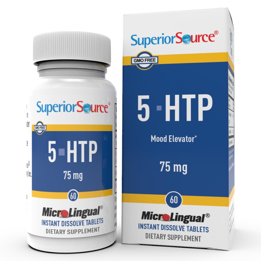 מקור גבוה 5HTP 75 מ"ג (60 טבליות)