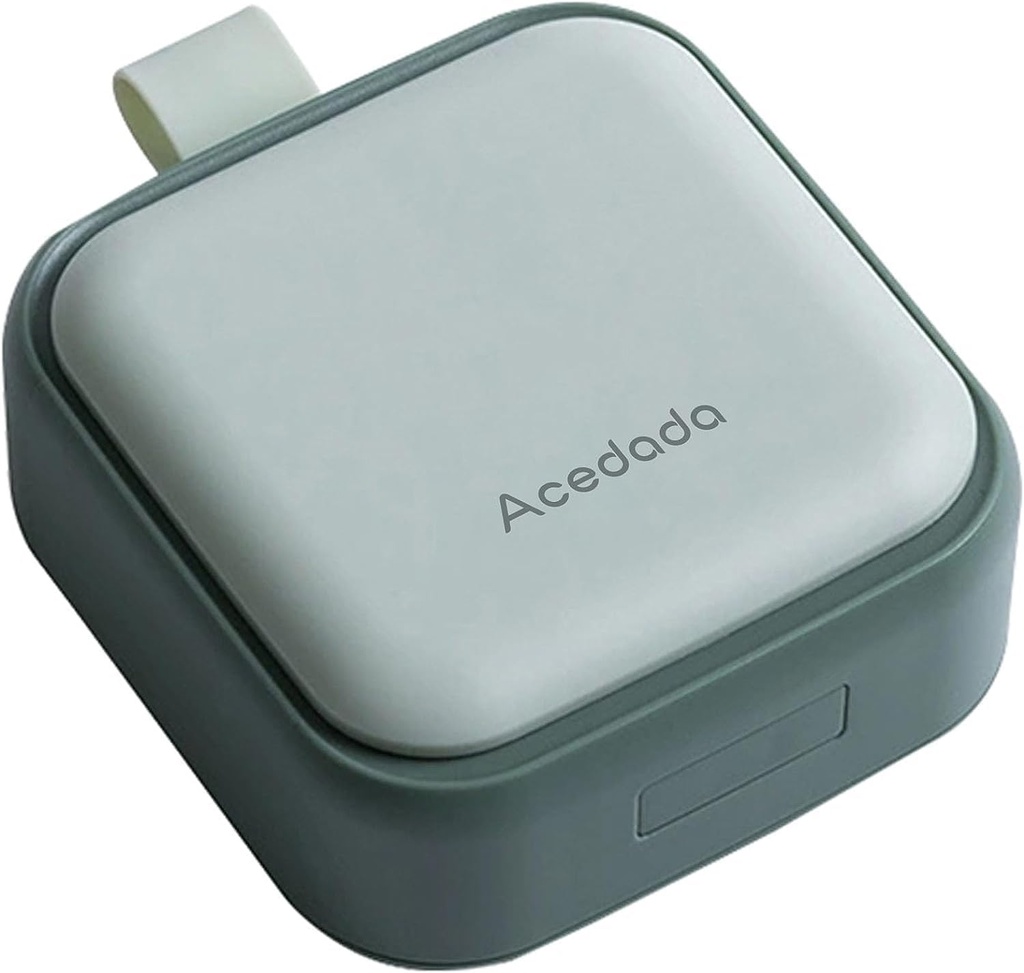 Small Pill Case Sweet, Pill Box - Acedada Travel Daily PillPSKer, Portable Pretty Container for Purse Pocket, קומפקטי תרופה הולדר עבור ויטמינים, שמן דגים, תוספים ירוקים